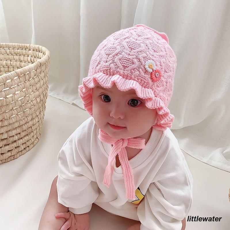 アミパリス　ニット帽　ベビーピンク マタニティ通販パールズ ベビーニット帽＆ネックウォーマーセット