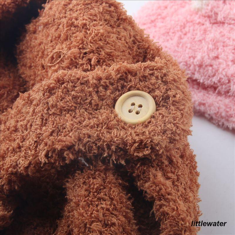 帽子 ニット帽子 ベビー キッズ 3点セット マフラー 手袋 耳つき