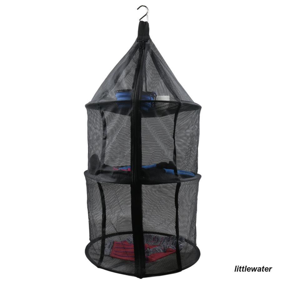 ドライネット ハンギングネット 3段 折りたたみ 立体ネット
