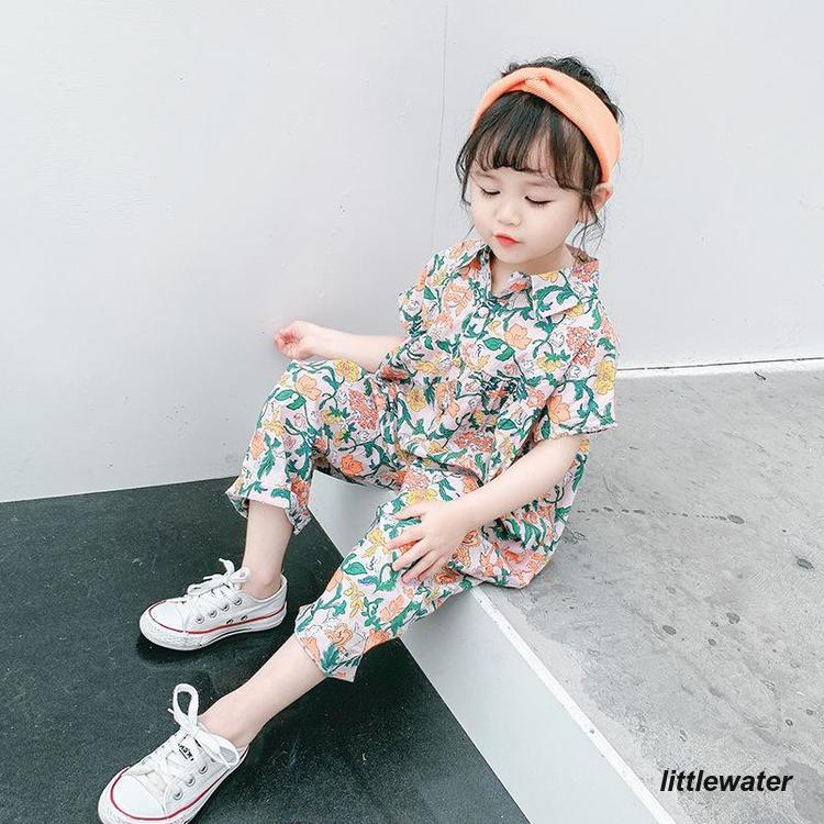オールインワン キッズ つなぎ 子供用 女の子 半袖 ロングパンツ