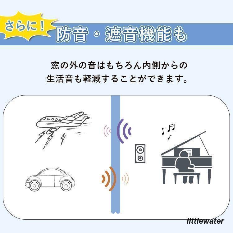 カーテンセット 遮光 4枚組 断熱 選べるサイズ 無地 遮光1級 北欧 バレンタインデー おしゃれ シンプル ギフト 可愛い 安い 1級遮光 リビング 幾何柄 保温｜littlewater｜09