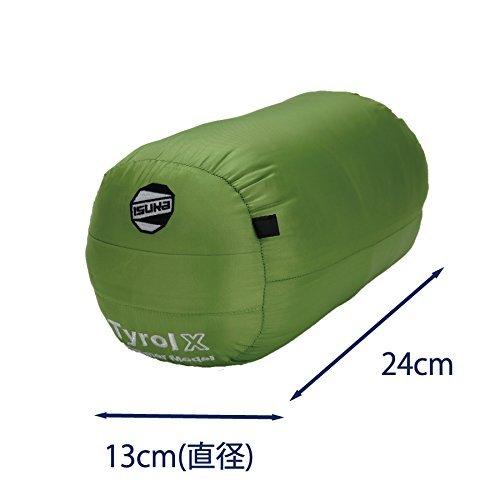 イスカ(ISUKA) 寝袋 イスカ(ISUKA) チロルX フレッシュグリーン[最低使用温度6度] 137830 イスカ ISUKA