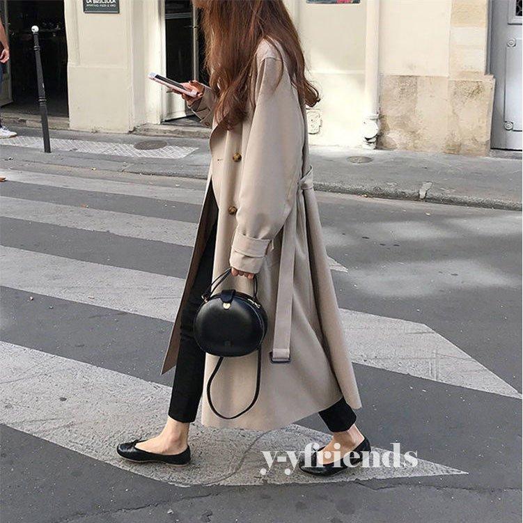 トレンチコート レディース 秋服 ロングコート 春 秋 Aライン ベルト付き おしゃれ 着痩せ アウター 韓国風 通勤 オシャレ Ol スプリング 代 30代 40代 50代 P 楽賃ショッピング 通販 Yahoo ショッピング