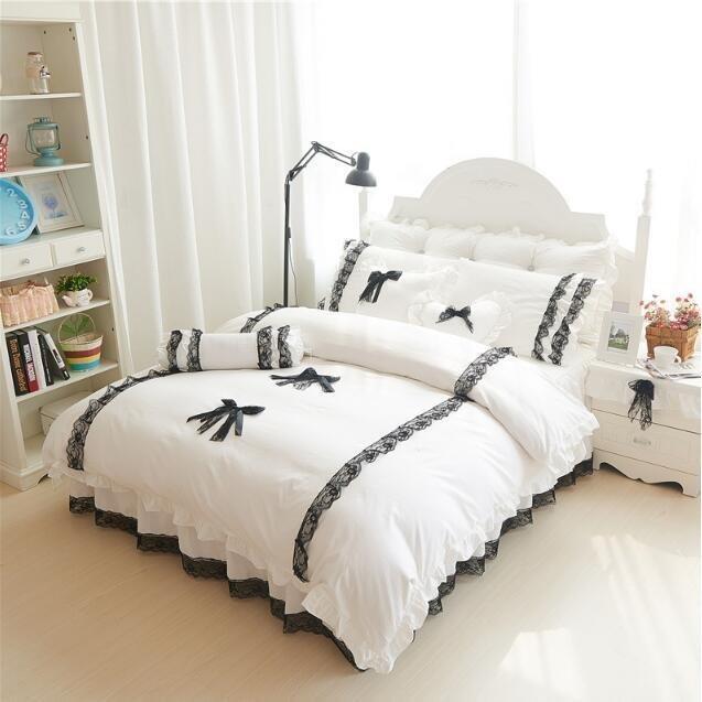 オープニング大セール ベッド用品 寝具 肌触り良い 布団カバー お姫様風 New おしゃれ 柔らか ベッドシーツ 掛け布団カバー 4点セット 敷き布団カバー 枕カバー ベッドスカート 敷き布団用カバー サイズ 1 5m Www Oroagri Eu