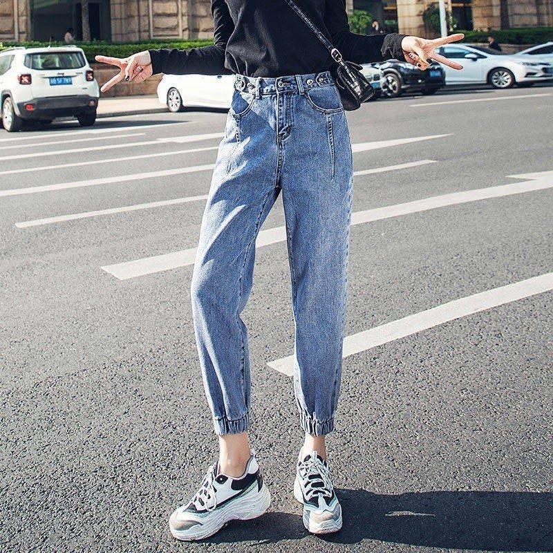 デニムパンツ ジョガーパンツ ジェンダーレス 秋冬 レディースファッション ゆったり シンプル 着痩せ ジーンズ ボトムス ロング丈 現金特価