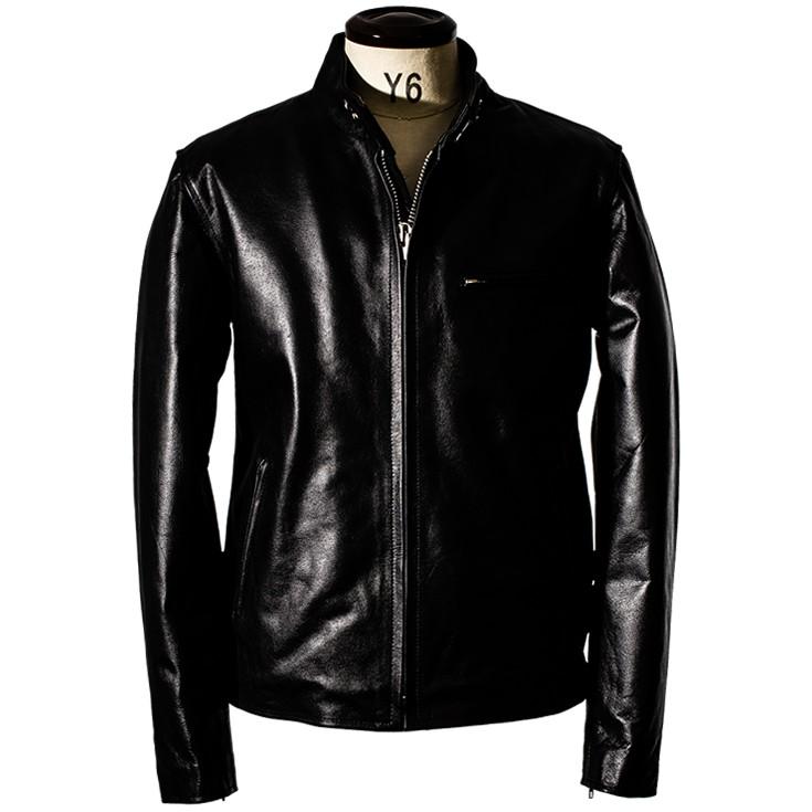 【30%OFFクーポン】Horn Works 本革 シングルライダースジャケット メンズ ホーンワークス 4762  レザージャケット バイカージャケット |  | 10