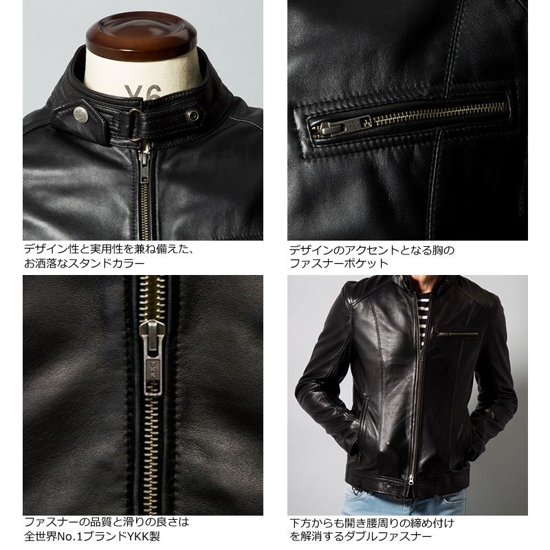 Liugoo Leathers 【20周年記念10%OFFクーポン】レザージャケット 本革