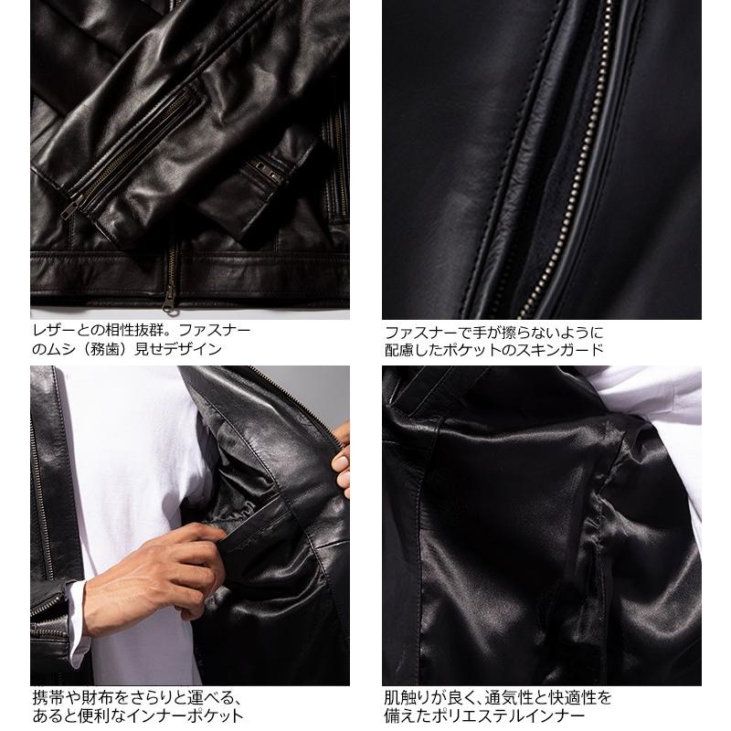 Liugoo Leathers 【20周年記念10%OFFクーポン】レザージャケット 本革