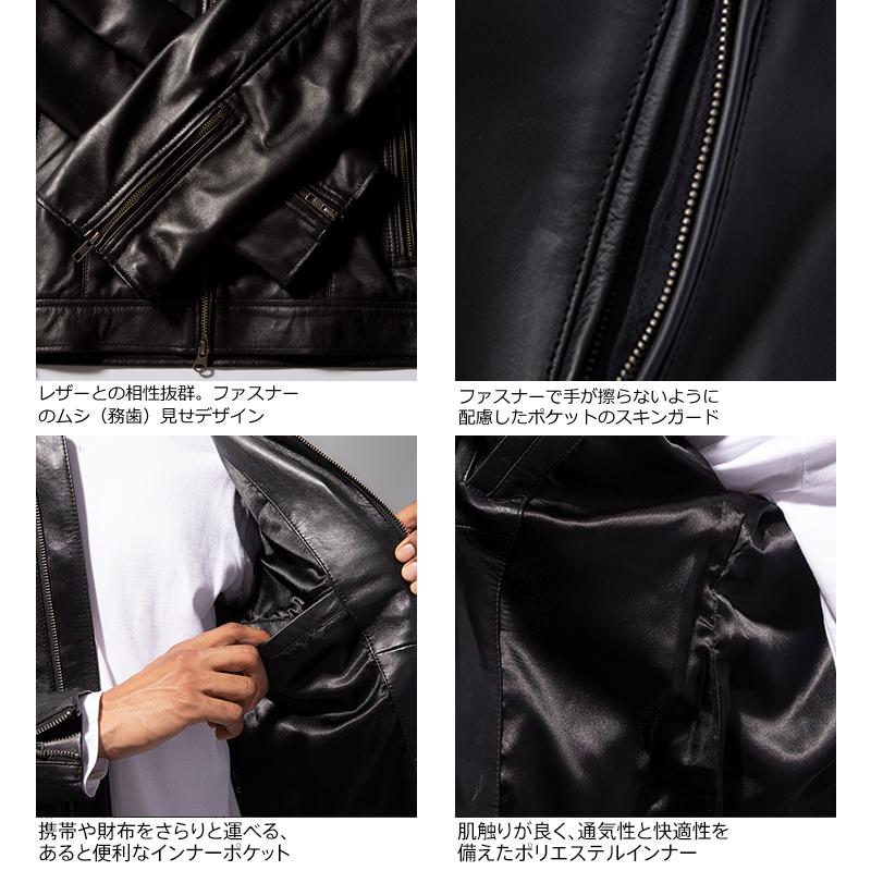 Liugoo Leathers 革ジャン 本革 ライダースジャケット レザー Liugoo Leathers 革ジャン 本革 ライダースジャケット レザー