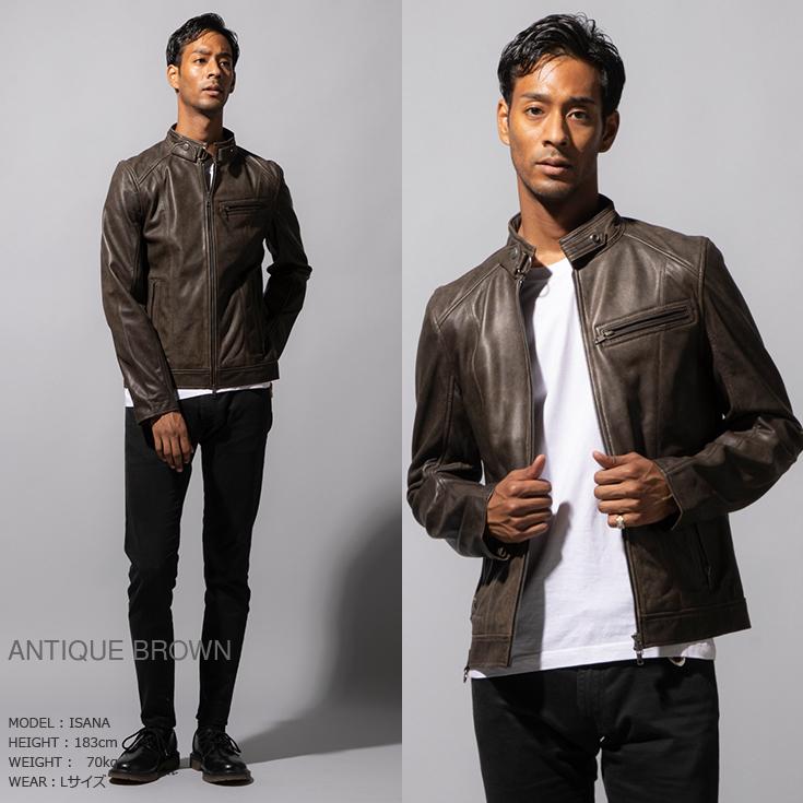 Liugoo Leathers レザージャケット 本革 シングルライダース Liugoo Leathers レザージャケット 本革 シングルライダース