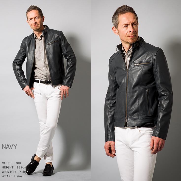 Liugoo Leathers シングルライダースジャケット 本革 革ジャン Liugoo Leathers シングルライダースジャケット 本革 革ジャン