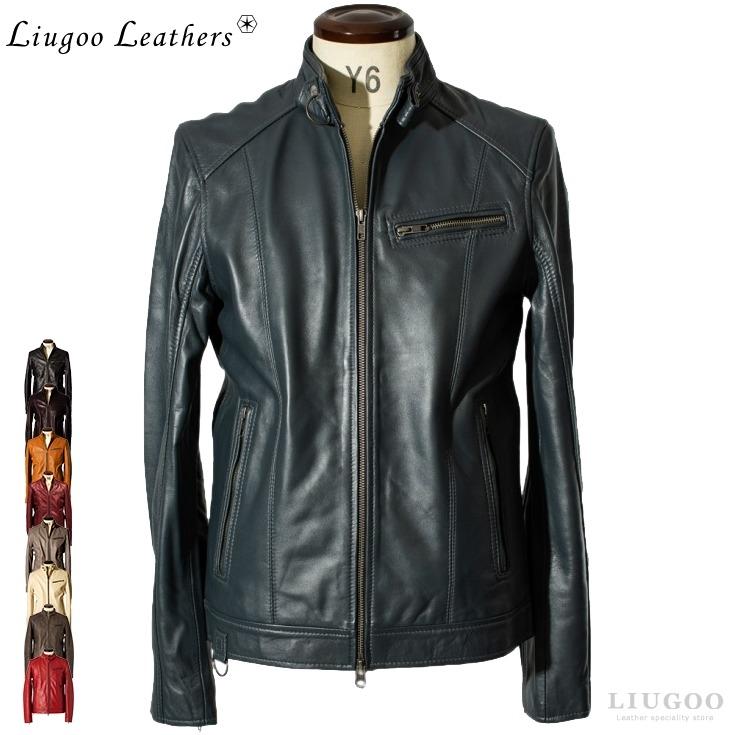 リューグーレザーズ 本革 L ライダース 革ジャン バイク 楽天市場】【20周年記念20%OFFクーポン】Liugoo Leathers 本革