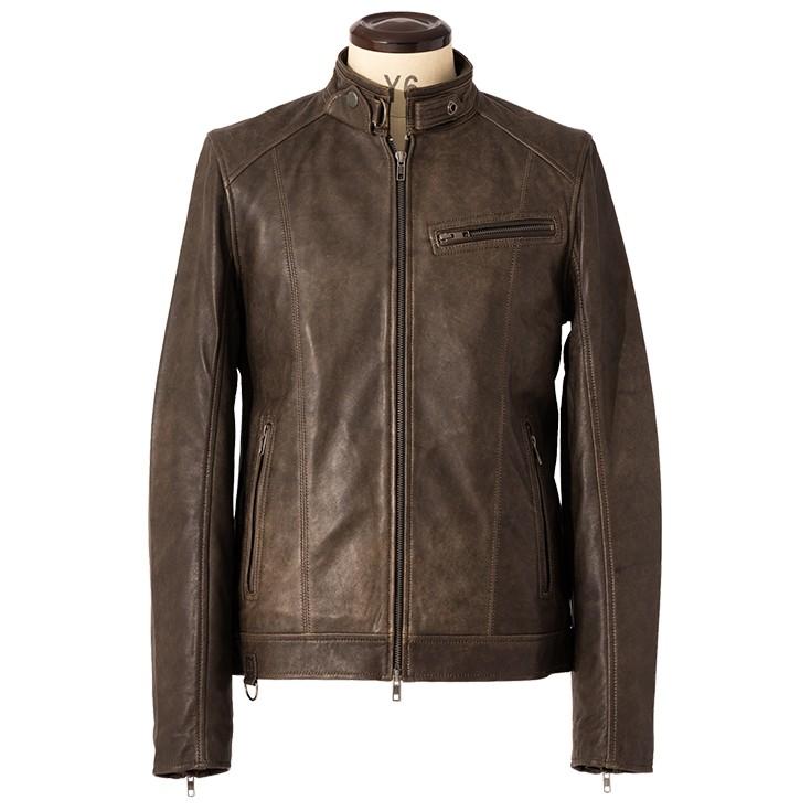 Liugoo Leathers 【20周年記念10%OFFクーポン】革ジャン 本革 シングル