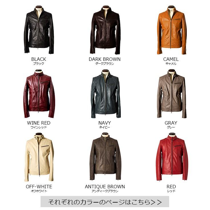 Liugoo Leathers 【20周年記念10%OFFクーポン】革ジャン 本革 シングル