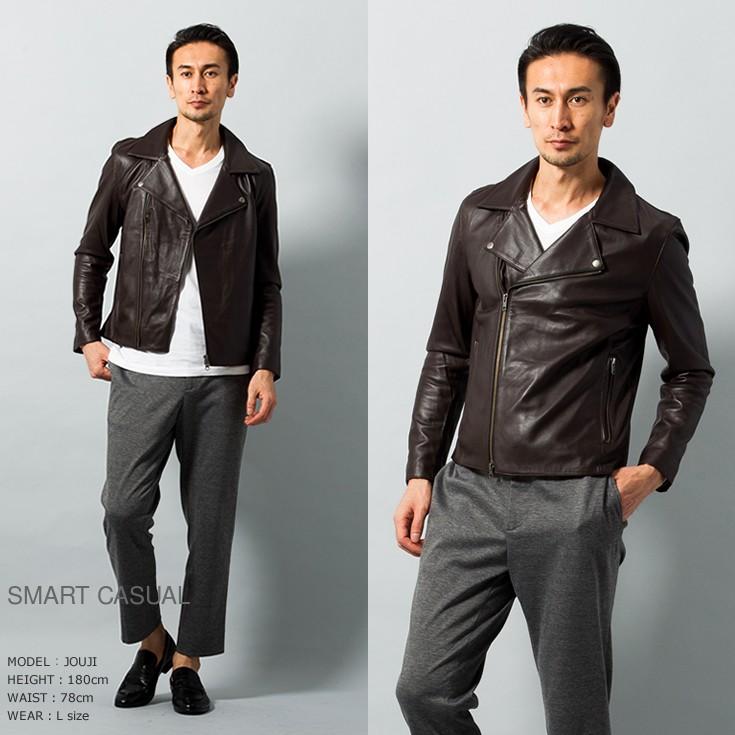 ダブルライダース　Lサイズ　リューグーレザーズ Liugoo Leathers LIUGOO 本革 ウェストベルト付ダブルライダース