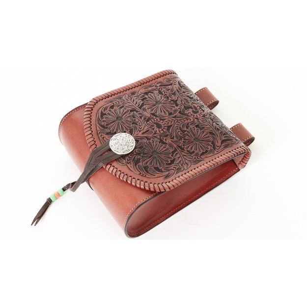 お買い得　コンチョ　メディスンバッグ コンチョ付きメディスンバッグ 男女兼用 本革 Horn Works 10 本革