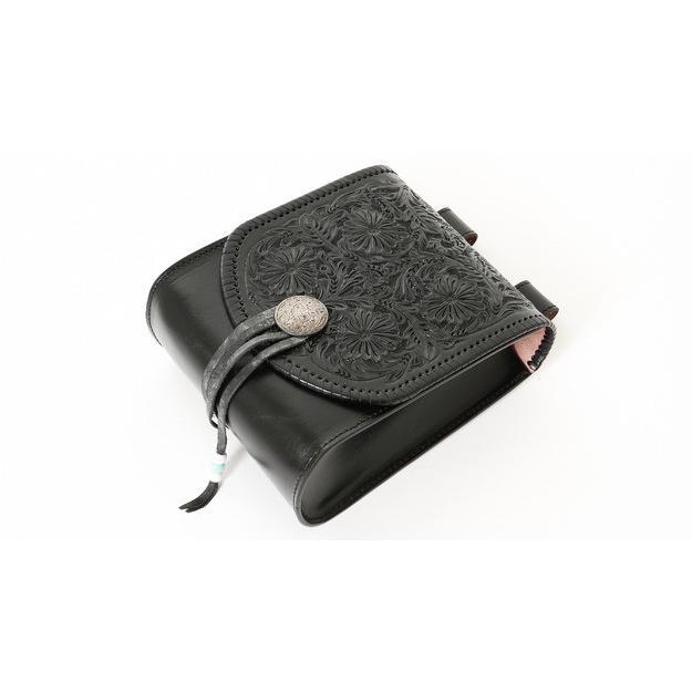 お買い得　コンチョ　メディスンバッグ コンチョ付きメディスンバッグ 男女兼用 本革 Horn Works 10 本革