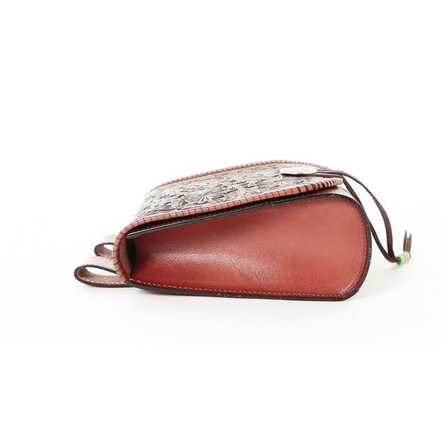 コンチョ付 メディスンバッグ 男女兼用 本革 Horn Works 26896 本革