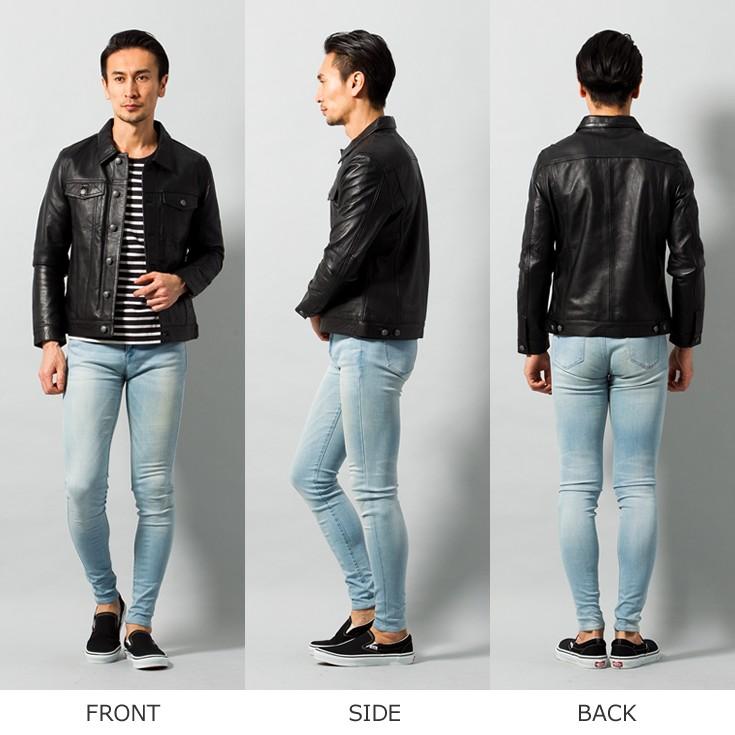 美品☆リューグーレザーズ シングルライダースジャケット 羊革 M〜L ブラック Liugoo Leathers 【20周年記念10%OFFクーポン】LIUGOO 本革 レザー
