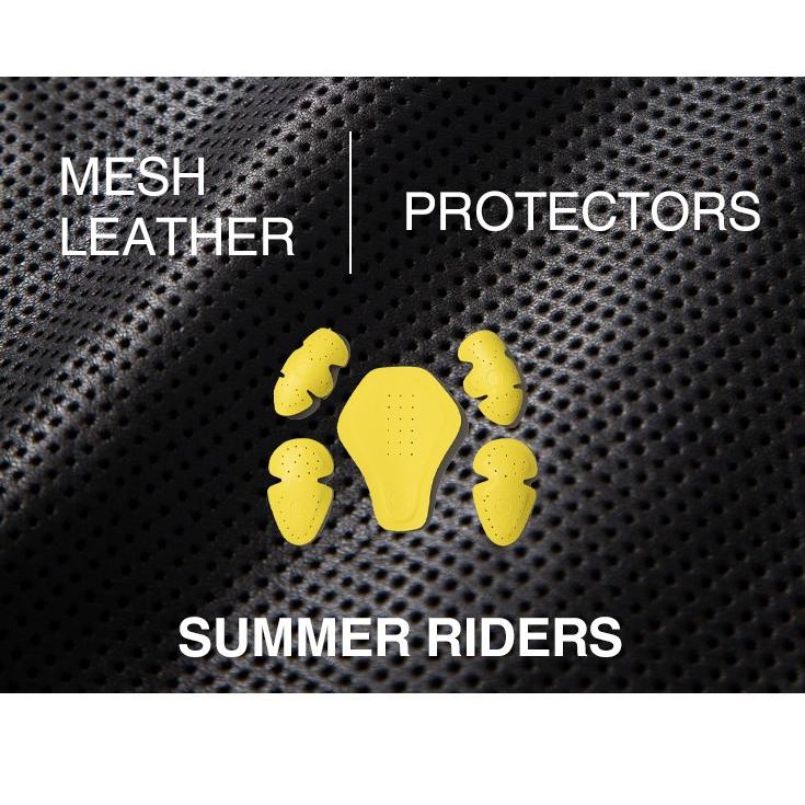 Liugoo Leathers 【20周年記念10%OFFクーポン】本革 メッシュレザー