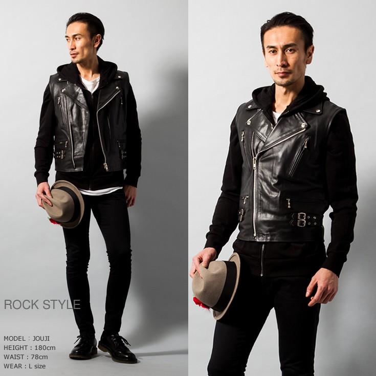 Horn Works 本革 ライダースベスト メンズ ホーンワークス 3975 Horn Works 本革 ライダースベスト メンズ ホーンワークス 3975