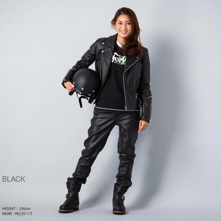 Horn Works 本革 UKダブルライダースジャケット レディース Horn Works 本革 UKダブルライダースジャケット レディース