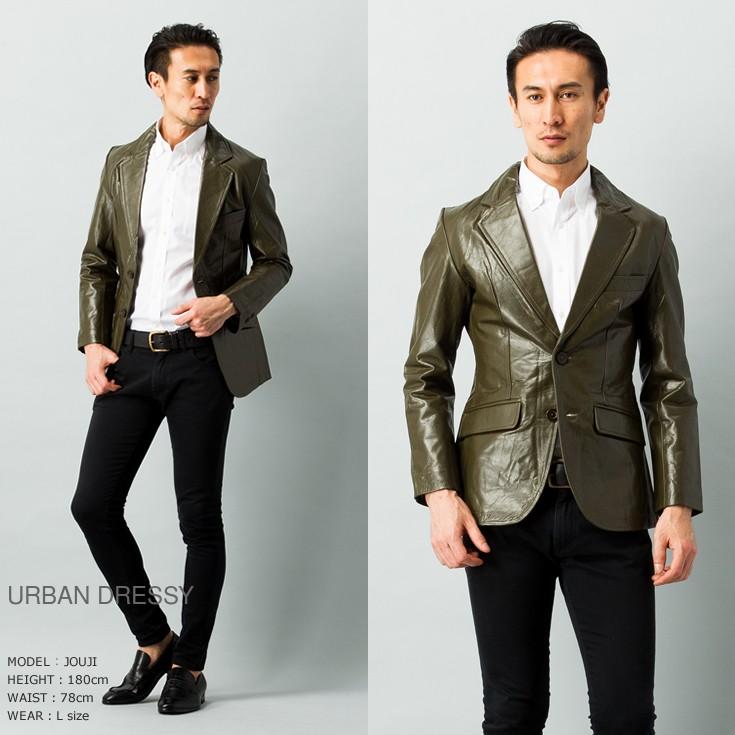 【新品未使用】HORN WORKS レザー テーラードジャケット ホーンワークス Horn Works 本革 レギュラーフィットレザーテーラードジャケット