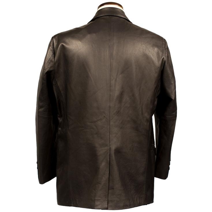 Horn Works 本革 国産水染めリラックスフィットレザーテーラード