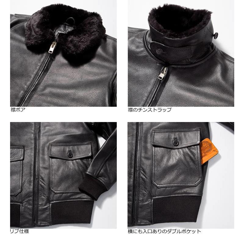Horn Works 本革 G-1フライトジャケット メンズ ホーンワークス Horn Works 本革 G-1フライトジャケット メンズ ホーンワークス