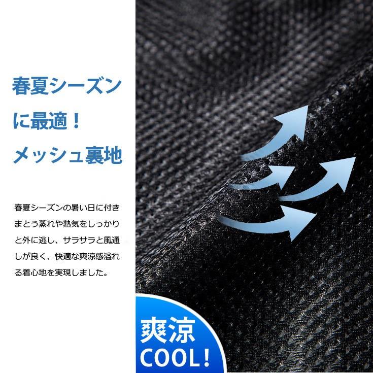 Horn Works 本革 メッシュレザー シングルライダースジャケット メンズ ホーンワークス 3564 シングルライダース ライダースジャケット レザージャケット 黒_4