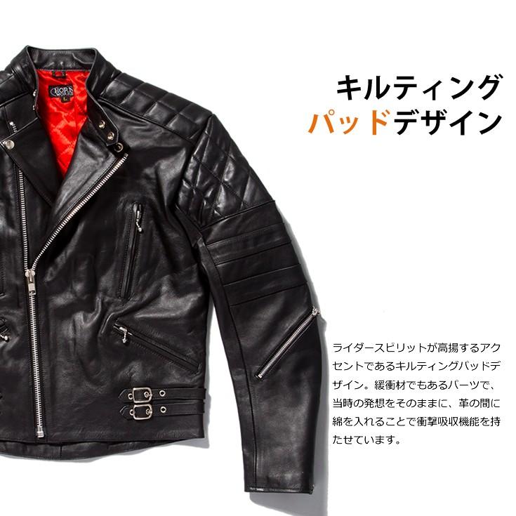 Horn Works 本革 UKパッドダブルライダースジャケット メンズ Horn Works 本革 UKパッドダブルライダースジャケット メンズ