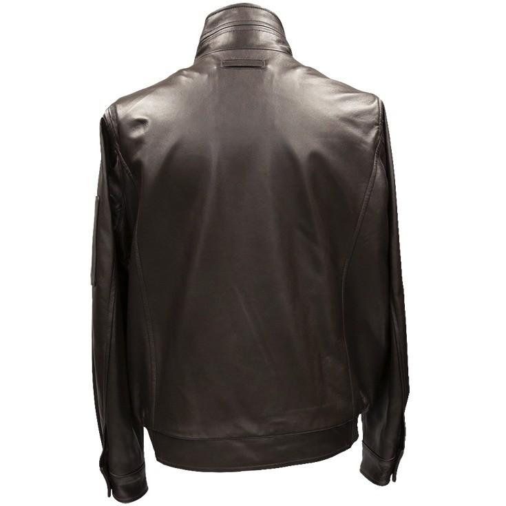 30%OFFクーポン】Paris Collection Brand 本革 ハイネック レザー