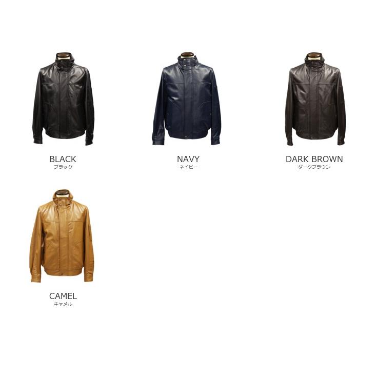 30%OFFクーポン】Paris Collection Brand 本革 ハイネック レザー