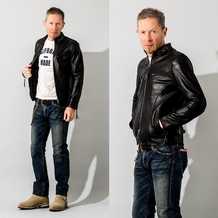 Liugoo Leathers 【20周年記念10%OFFクーポン】本革 メッシュレザー