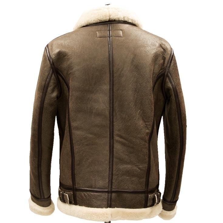 Liugoo Leathers 本革 B-3タイプライダース ムートンジャケット Liugoo Leathers 本革 B-3タイプライダース ムートンジャケット