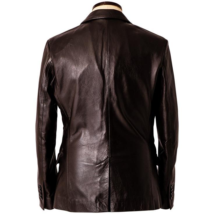 極美品 リューグーレザーズ 羊革 テーラードジャケット Lサイズ ブラック 楽天市場】LIUGOO 本革 スリムフィットレザーテーラード