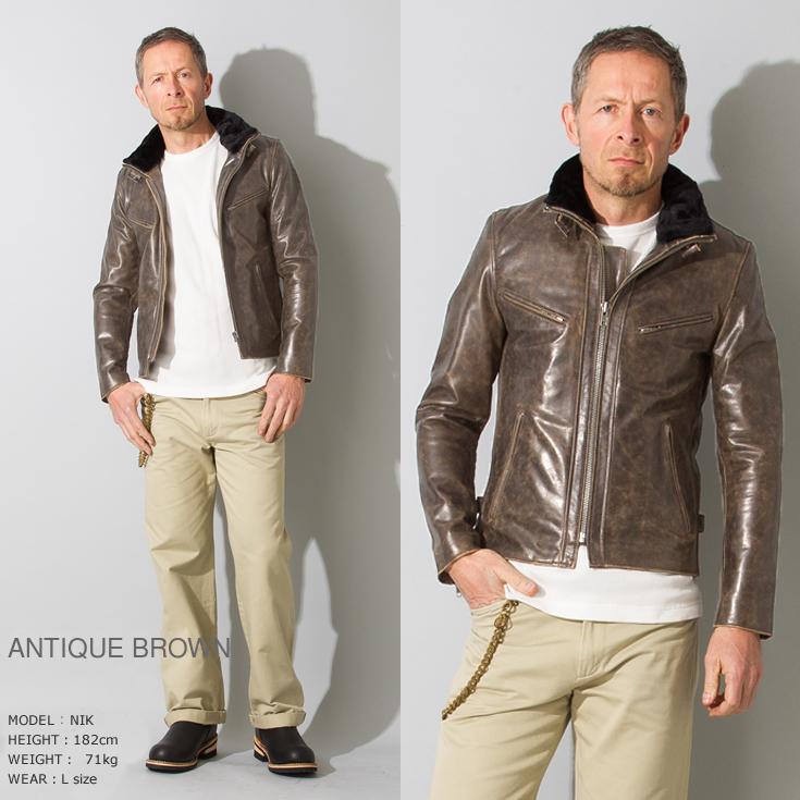 2XL✨Liugoo Leathers ボアライナー付 サイドジップ ライダース 2XL✨Liugoo Leathers ボアライナー付 サイドジップ ライダース