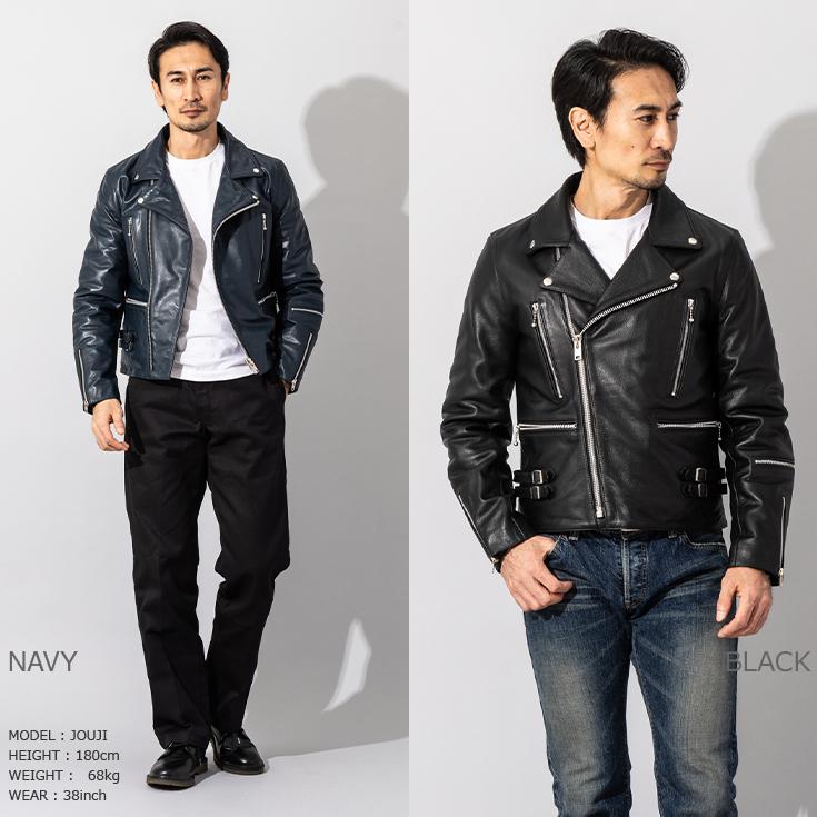 リートレボー黒のダブルライダースジャケット 楽天市場】【Lee TREVOR