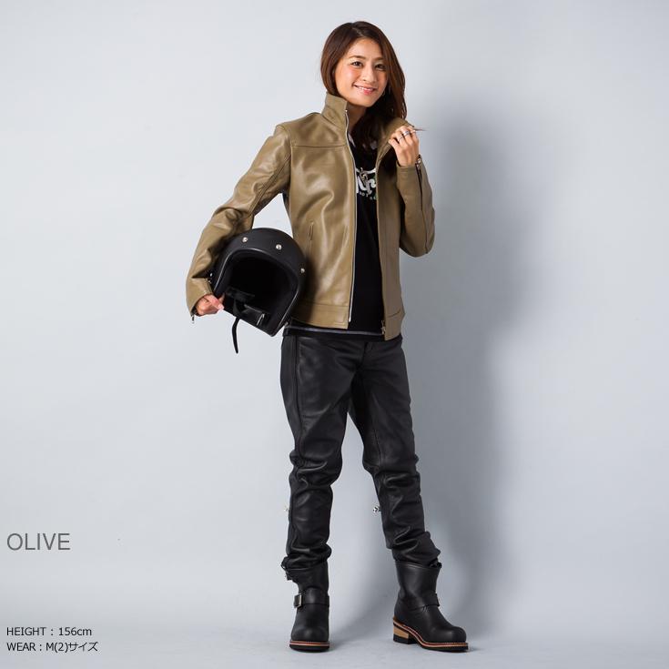 レザー バイカー用ジャケットとパンツセット Horn Works 本革 レギュラーフィットレザーパンツ メンズ ホーン