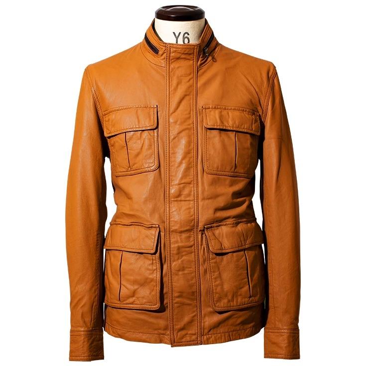 Liugoo Leathers LIUGOO 本革 M-65タイプ レザーフィールド