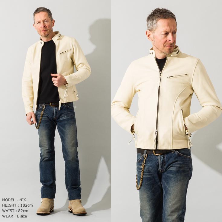 Liugoo Leathers 【20周年記念10%OFFクーポン】本革 メッシュレザー