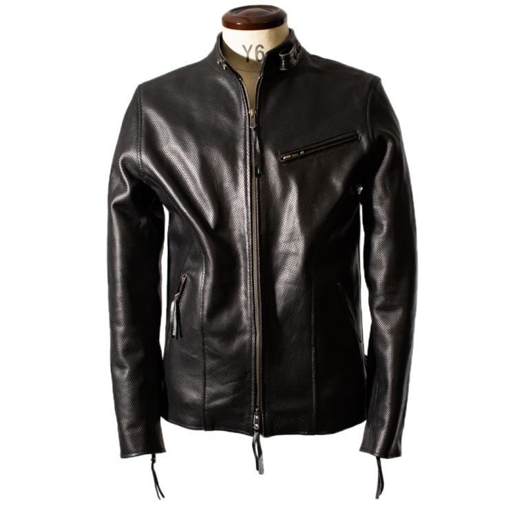 Liugoo Leathers 【20周年記念10%OFFクーポン】本革 メッシュレザー