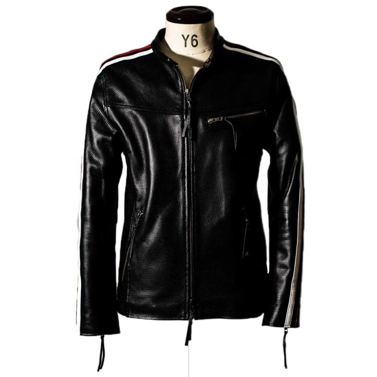 Liugoo Leathers 【20周年記念10%OFFクーポン】本革 メッシュレザー 2