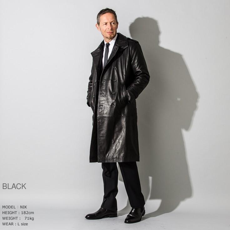 【roddyninorutsun】キョウジマルヤマ レザートレンチコート roddyninorutsun】キョウジマルヤマ レザートレンチコート