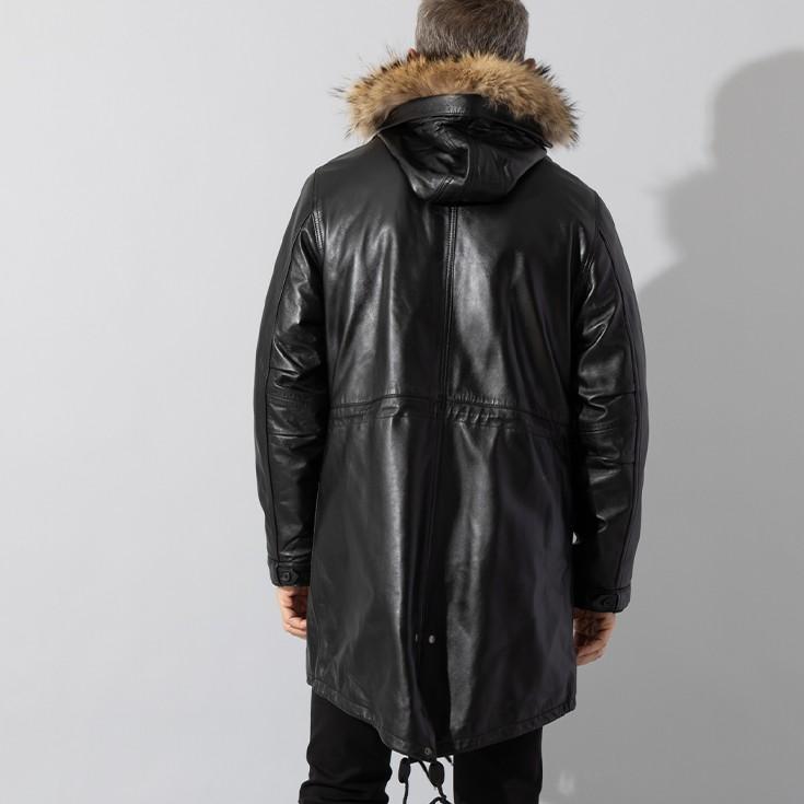 cune キューン モッズコートL　FUGUFUGU ミリタリーコート2015 Liugoo Leathers 【20周年記念10%OFFクーポン】Liugoo Leathers 本革