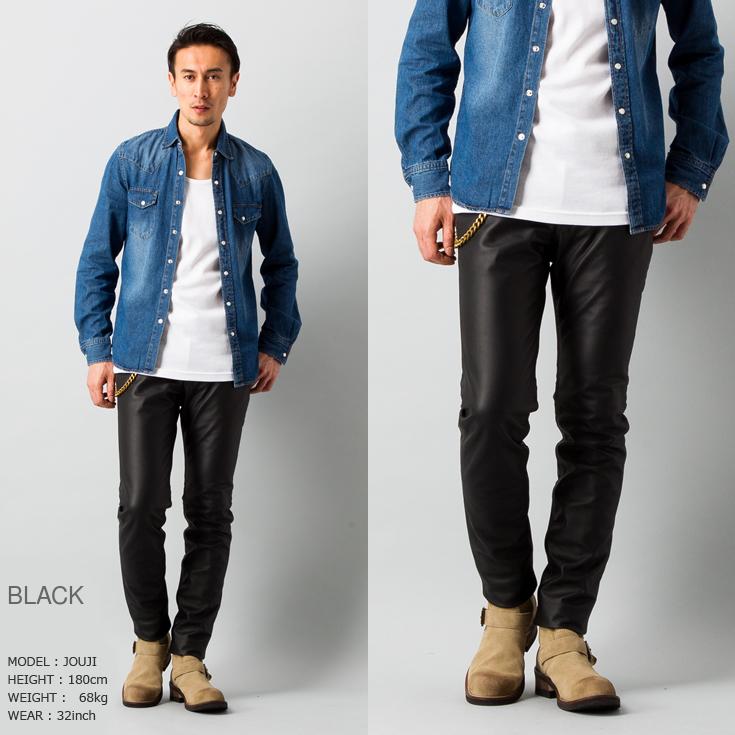 Liugoo Leathers 【30%OFFクーポン】Liugoo Leathers 本革 スリム