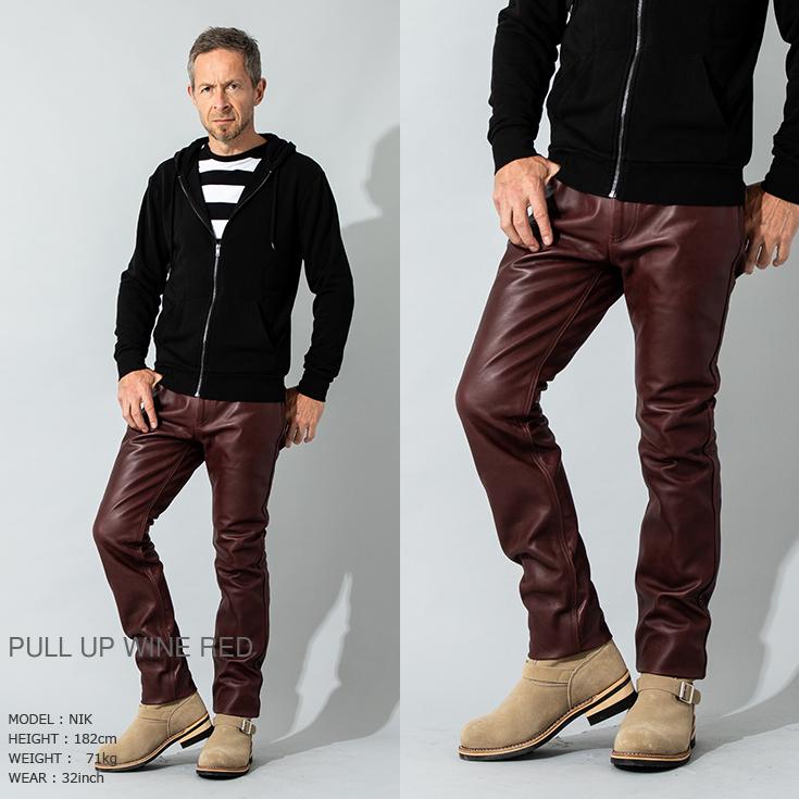 Liugoo Leathers 【30%OFFクーポン】Liugoo Leathers 本革 スリム