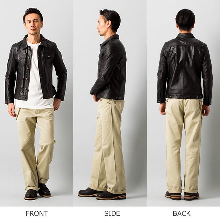 新品 本革 レザージャケット ジージャン Gジャン メンズ 男 大人気 ブランド Liugoo Leathers 本革 レザージージャン メンズ リューグーレザーズ