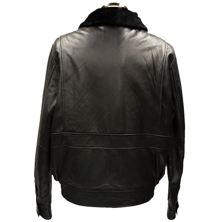 Liugoo Leathers 【20周年記念10%OFFクーポン】LIUGOO 本革 襟ボア