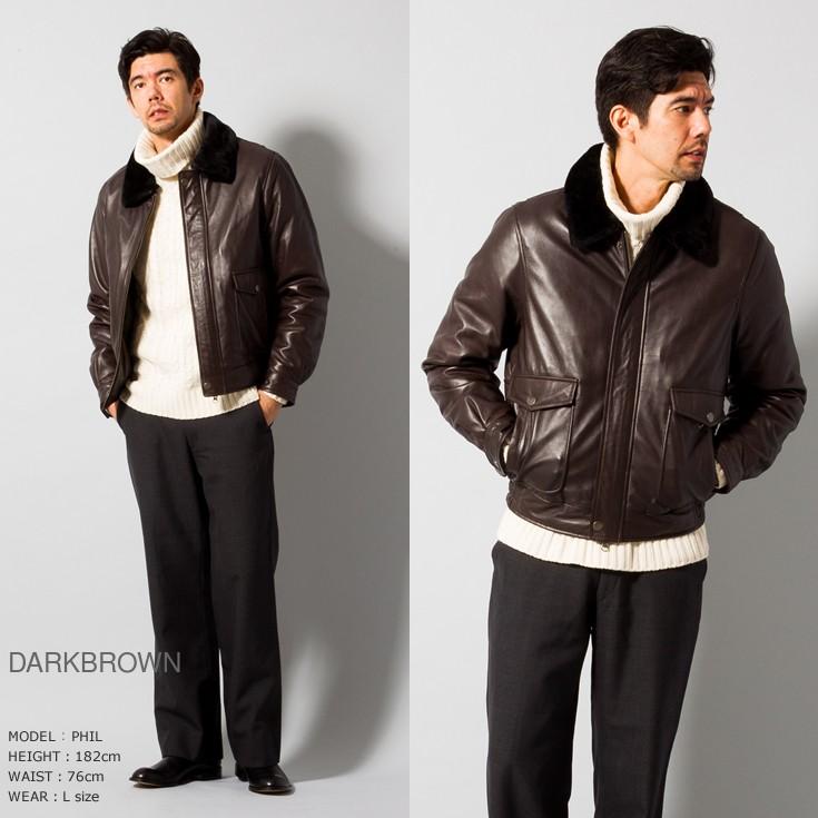 Liugoo 本革 襟ボアレザーブルゾン ボンバージャケット メンズ リューグー Wng09a レザージャケット ミリタリージャケット N 01 本革レザージャケットのリューグー 通販 Yahoo ショッピング